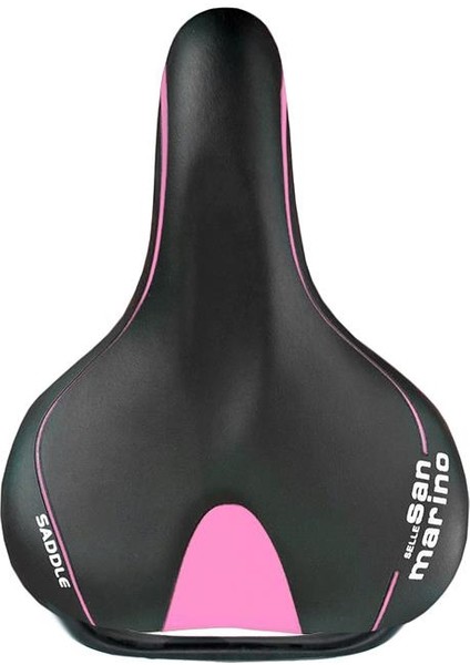 City Bike Bisiklet Selesi Pembe - Siyah 20X26 cm San Marino