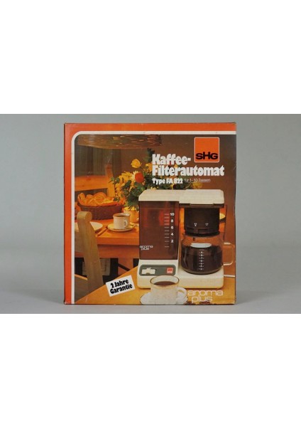 Shg Fa 822 Aroma Plus Vintage Filtre Kahve Makinesi