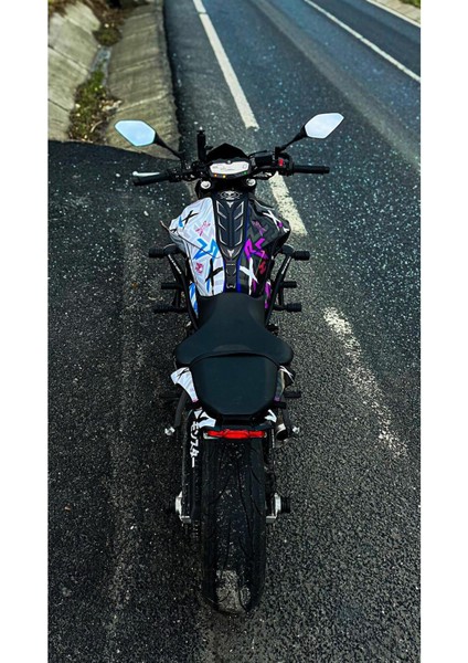 Yamaha mt 07 2018-2019 Double Colour Full Body Kit Sticker Set- Jant Sticker-Kafa Sticker Birlikte