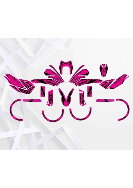 Ktm Smc 690 2008-2011 Pembe Sticker Set