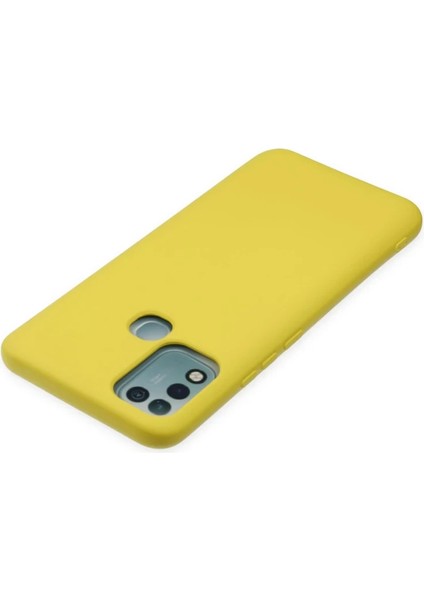 Infinix Hot 10 Play Kılıf Nano Içi Kadife Silikon - Sarı indirimleri