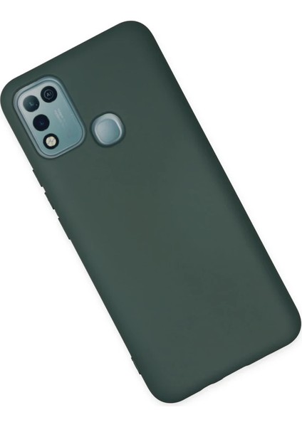 Infinix Hot 10 Play Kılıf Nano Içi Kadife Silikon - Koyu Yeşil modelleri