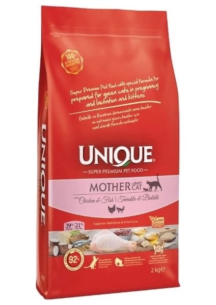 Tavuklu ve Balıklı Anne ve Yavru Kedi Maması 2 kg