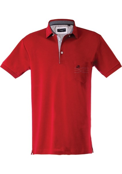 Polokoton % 100 Pamuk Polo Yaka Nakışlı Erkek T-Shirt – Cepli, Kısa Kollu, Şık ve Rahat Yazlık Model fırsatları