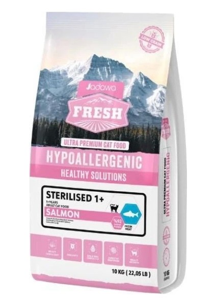 Fresh Somonlu Kısırlaştırılmış Yetişkin Kedi Maması 10 kg