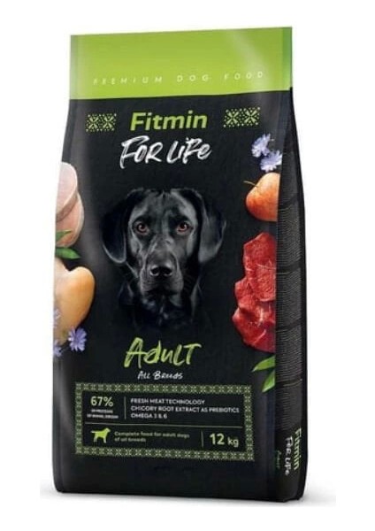 For Life Tüm Irklar Için Kümes Hayvanlı Yetişkin Köpek Mam