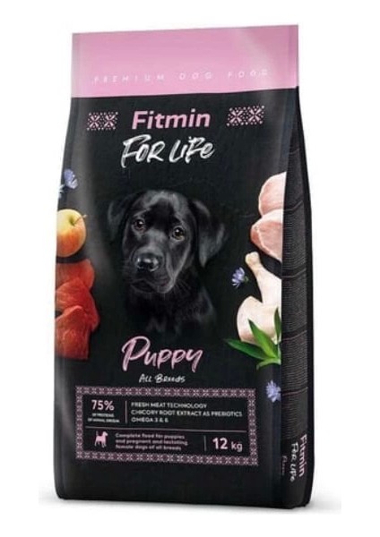 For Life Puppy Tüm Irklar Için Kümes Hayvanlı Yavru ve Ham