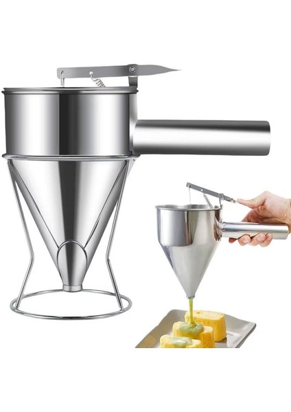 Paslanmaz Çelik El Mum ve Pasta Jöle Dağıtıcı, dayanıklı ve kullanışlı yardım ekipmanı