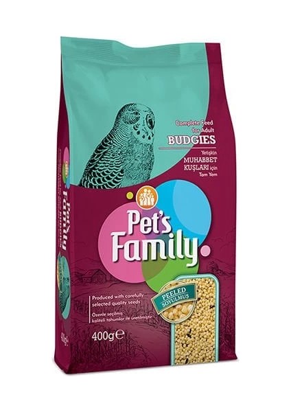 Soyulmuş Muhabbet Kuşu Yemi 400 gr