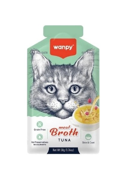 Ton Balıklı Tahılsız Kedi Çorbası 50 gr