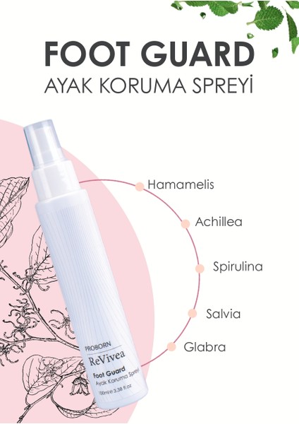 Revivea Ayak Koruma Spreyi (Foot Guard) 100 ml