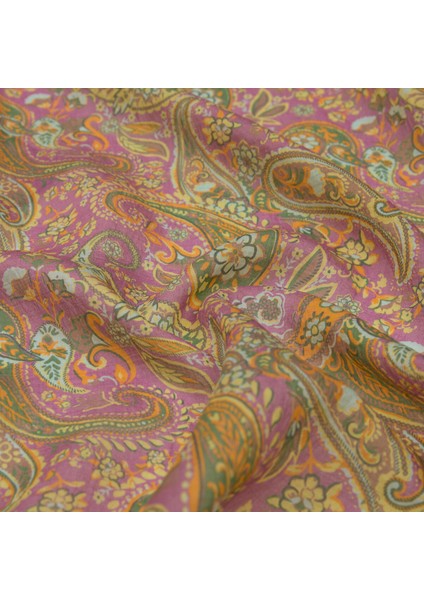 Fuşya Yeşil Ipekevi Dört Mevsim Tensel Şal 2889 modelleri