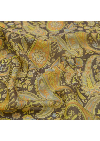 Füme Sarı Ipekevi Dört Mevsim Tensel Şal 2889 modelleri