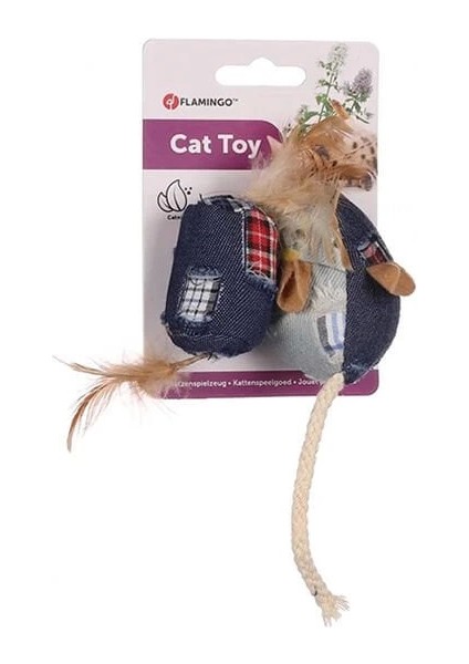 Meranroll ve Mouse Peluş Kedi Oyuncağı 16.5 cm