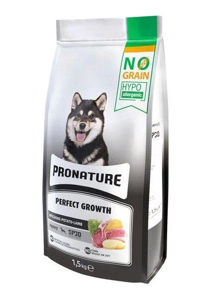 Hypo-Allergenic Tahılsız Kuzu Etli Yavru Köpek Maması 1