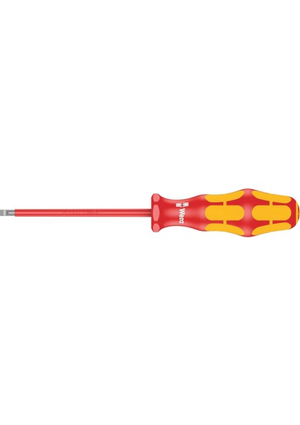 160 I Vde Yalıtımlı Düz Tornavida, 0,4 x 2,5 x 80 Mm, 1 Adet, 05006100001