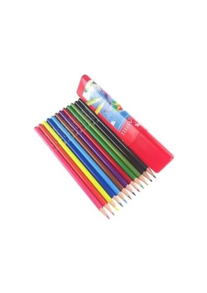 Boya Kalemi 12 Renk Tam Boy Üçgen Plastik Tüp modelleri