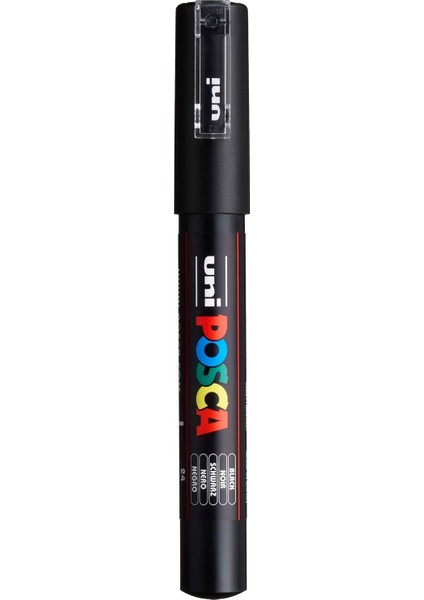 Pc-1m Su Bazlı Poster Markörü, Siyah