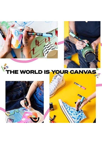 Pc-1m Su Bazlı Poster Markörü, Siyah fiyatları