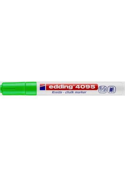 4095 Tebeşir Kalemi - Açık Yeşil - 1 Tebeşir Kalemi - 2-3 mm Yuvarlak Uçlu