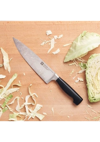 Four Star Şef Bıçağı, Paslanmaz Çelik, SIYAH,200 mm fiyatları