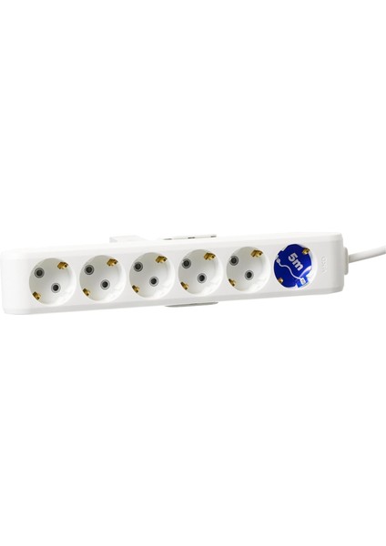 Multi-Let 6lı Topraklı Kablolu Ç.k 5mt Priz