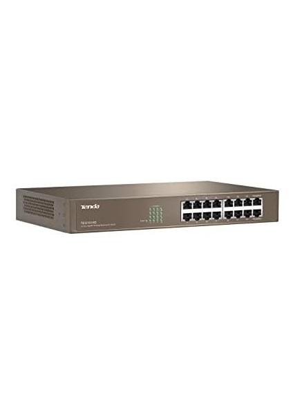 TEF1016D 16 Port 10-100MBPS Ethernet Switch Fast Çelik Kasa Rackmount