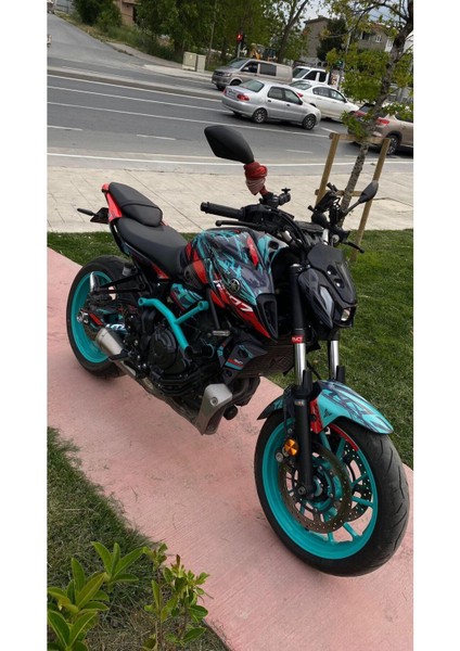 mt 07 New Kırmızı Kanal 2020- 2023 Full Sticker Kit Set fiyatları