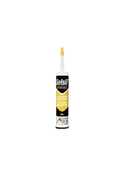 Silikonize Mastik Antrasit Gri 500 gr