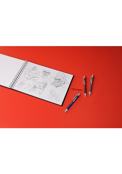 Tıkky Retro Mekanızmalı Metalik Kırmızı 0.5 mm fiyatları