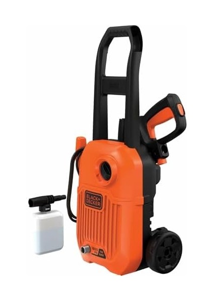 Black & Decker 1650W 120BAR/1740 Psı Basınçlı Yıkama Makinesi Siyah Turuncu