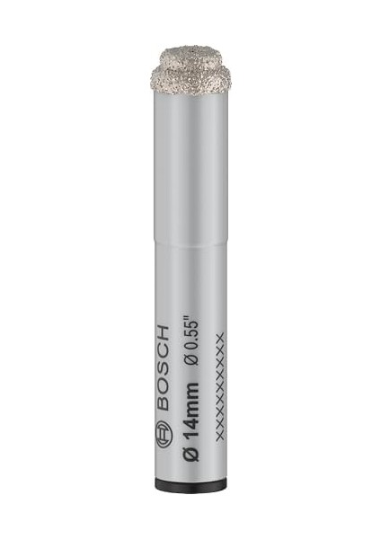 1x Döner Matkaplar Için Pro Ceramic Dry Matkap Ucu, Silindirik Şaft (Döşemeler, Sert Fayanslar, Ø 14 Mm, Professional Aksesuar Döner Matkap/vidalamalar)