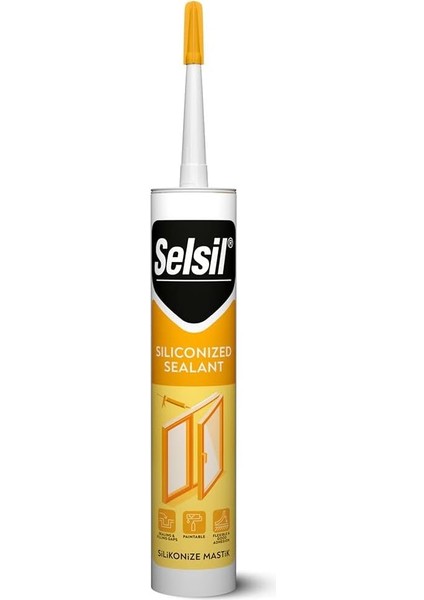 Silikonize Mastik Gri 485 gr