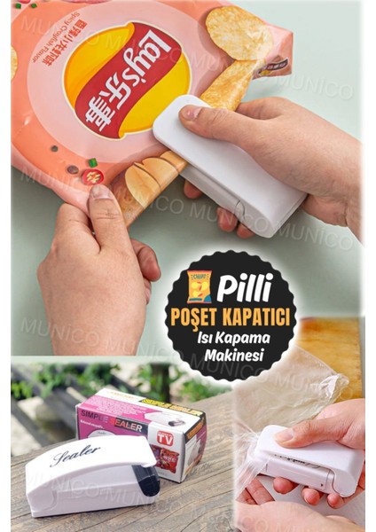 Mini ısı torbası kapatma cihazı, pratik ve kullanışlı, uzun ömürlü plastik mühürleme.