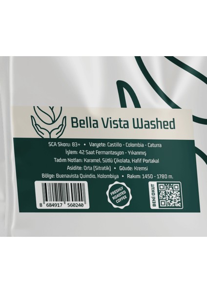 Bella Vista Washed Kahve fiyatları