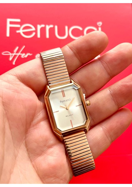 Dikdörtgen Kasa Hasır Kordon Kadın Kol Saati+Çelik Kolye Hediye Seti fırsatları