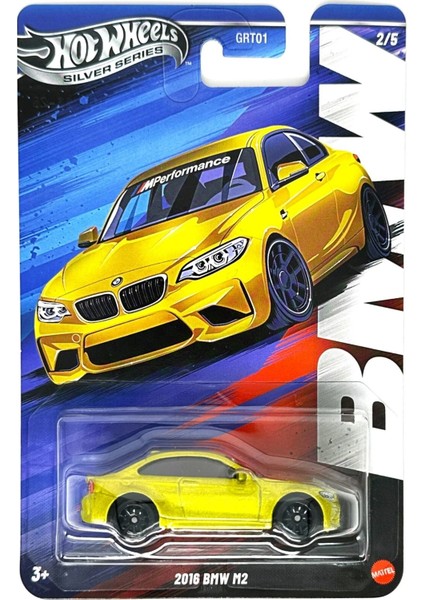 Bmw Silver Series 5’li Araba Seti – M1, M2, M3, M4, M5 – Koleksiyonluk Diecast Model modelleri