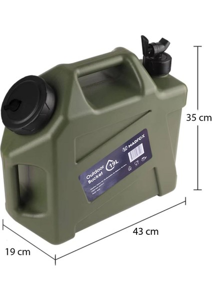 Galon Air Pe Musluklu Su Bidonu 19 Litre fırsatları