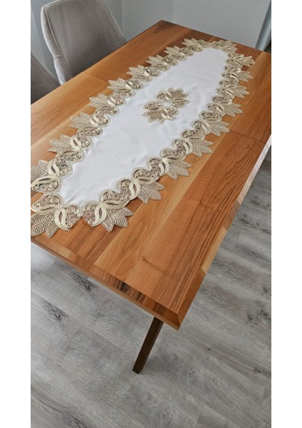 Keten Üzerine Ağar Güpürlü Lüx Salon Takımları indirimleri