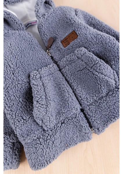 Welsoft Penye Astarlı Kapüşonlu Erkek Bebek Mont modelleri