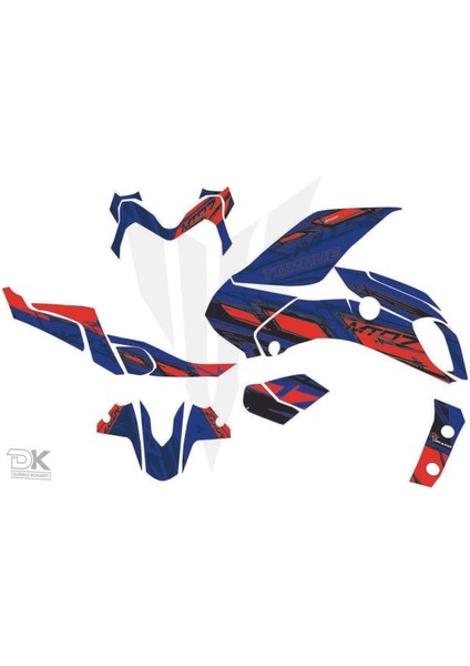 mt 07 2018 - 2019 Full Sticker Kit Set fırsatları