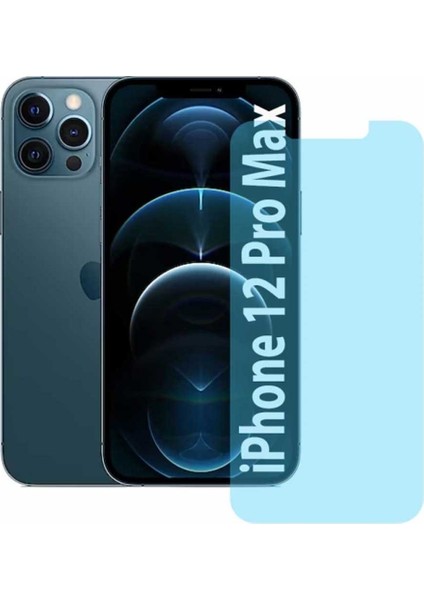 Apple iPhone 12 Pro Max Uyumlu Montreal Kılıf ve Nano Cam Ekran Koruyucu Set