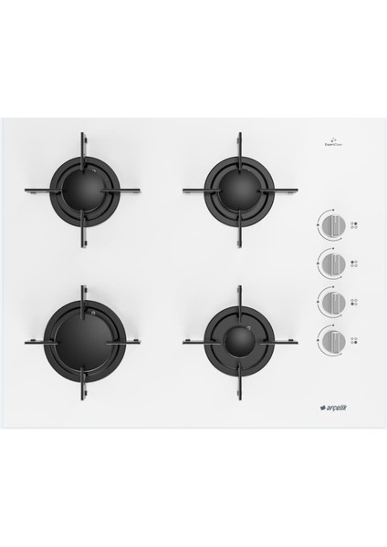 Beyaz Dörtlü Ankastre Cam Set modelleri