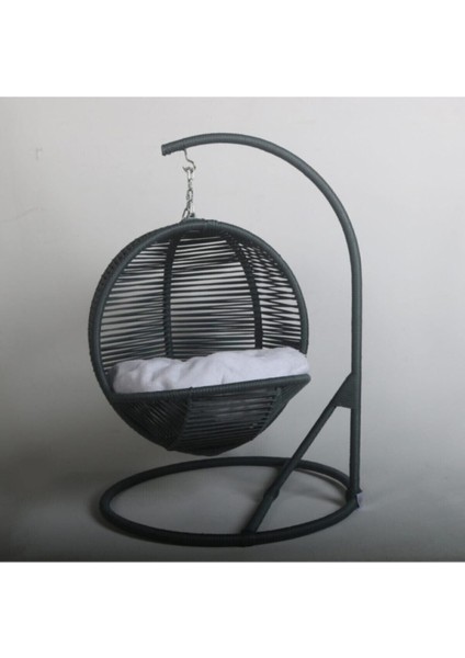 Antrasit & Büyük Boy Kedi Salıncağı & Yatağı