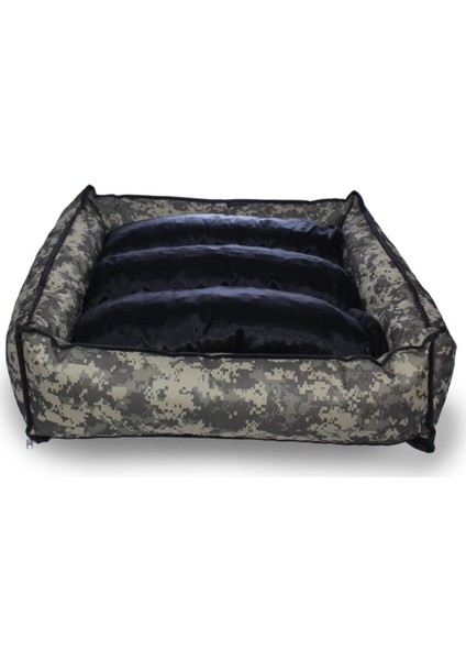 Yıkanabilir Desenli Köpek Kedi Minderi ve Yatağı Büyük Irklar Için Fermuarlı 90X100 cm fiyatları