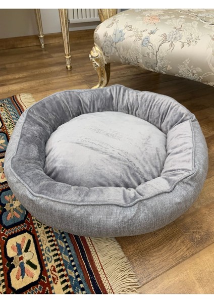 Russell Lüks Kedi/köpek Yatağı, Kaymaz Altlık, Sertifikalı Kumaş, Yıkanabilir, Silikon Elyaf Dolgul fiyatları