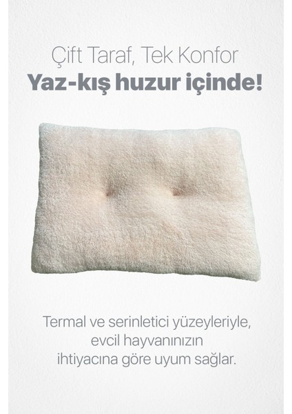Çift Taraflı Kullanılabilen, Çok Amaçlı, Yıkanabilir Kedi ve Köpek Yatağı ve Yer Minderi fiyatları