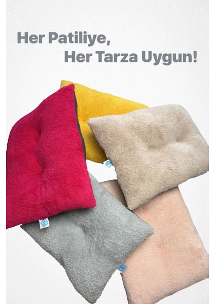 Çift Taraflı Kullanılabilen, Çok Amaçlı, Yıkanabilir Kedi ve Köpek Yatağı ve Yer Minderi fırsatları