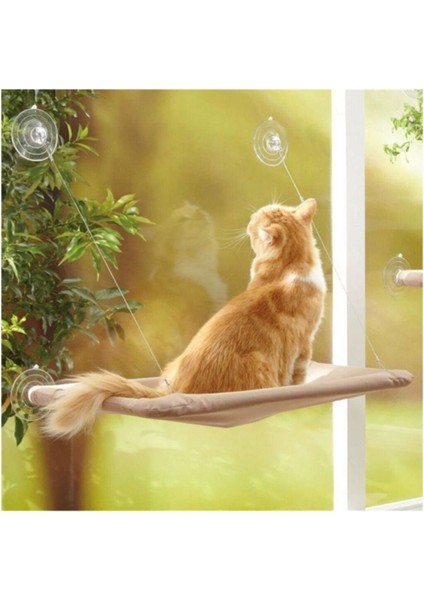 Cama Asılan Kedi Yatağı Minderi (Yapışan Vantuzlu)