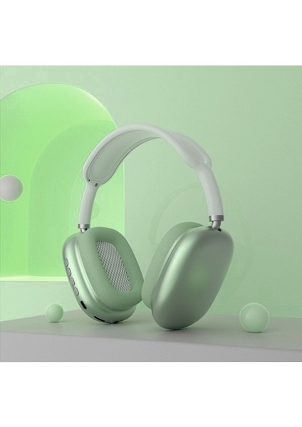 P9 Bluetooth 5. 0 Kafa Üstü Kulaklık – 10H Batarya, Tf Kart & Aux Giriş, Mikrofonlu Stereo